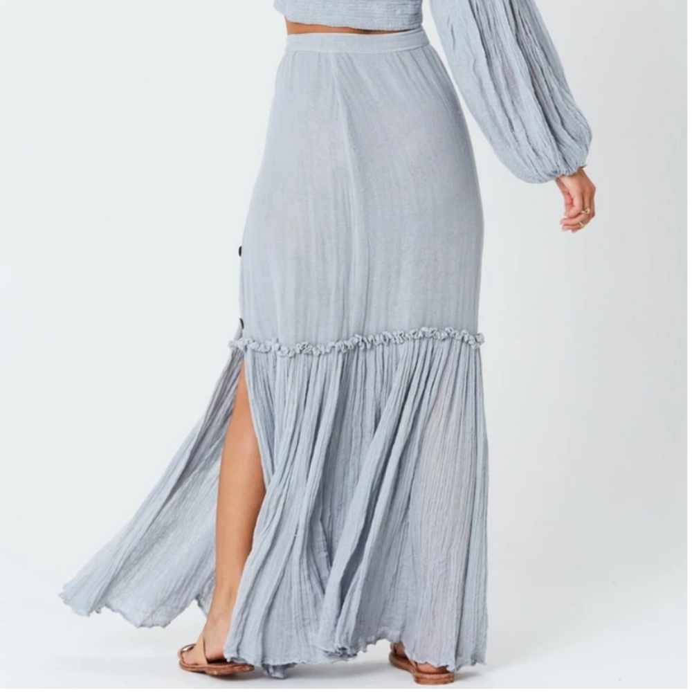 🦋JEN'S PIRATE BOOTY BELLAMY MAXI SKIRT☆MINT☆M☆NWT - Picture 2 of 6